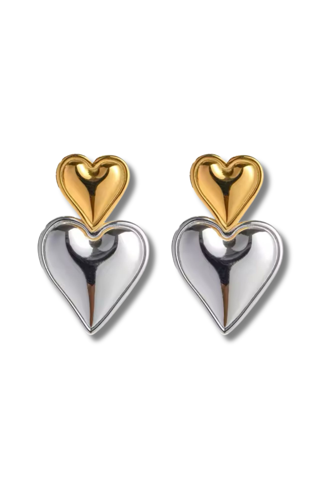 HEART COLLECTION– Zeitlose Eleganz Edelstahl in 18 Karat Vergoldung